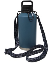 Bottle Sling for YETI Ramblers, Shoulder Strap Carrier for 64oz 46oz 36oz 26oz 18/12oz Bottle, Durab