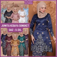 Baju Kebarung Moden Baju Raya 2023 Kurung Plus Size Juwita Kebaya Songket Baju Kebaya Songket Kebaya