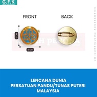 LENCANA DUNIA PIN PANDU / TUNAS PUTERI