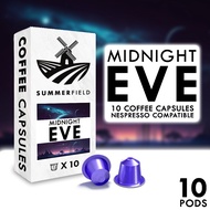 Summerfield Authentic Bold Kopi Kapsul Nespresso Compatible Coffee Capsule 10 Pods