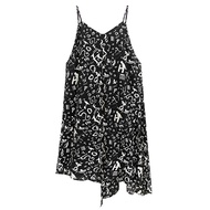 XITAO Dress Women Irregular Print Sling Dress