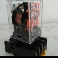 Omron Mk2P-I Relay Omron 8Pin 220 Vac Plus Relay Mount Socket