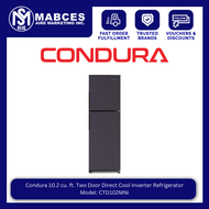 Condura 10.2 cu. ft. Two Door Direct Cool Inverter Refrigerator CTD102MNi