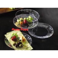 White Prism Plate (4) 21cm