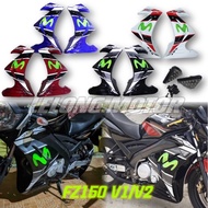 Fairing SET COVER FZ150 V1 V2 2008-2012 Fz Old MOVISTAR YAMAHA KEPUK Left Right FRONT DIAMOND BODY E