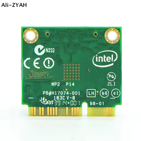 【Z】【Wtr3】()1Pc 2025 New AC 7260 7260HMW Mini PCI-E Dual-Band 2.4G/5Ghz Wireless Network Card Bluetoo