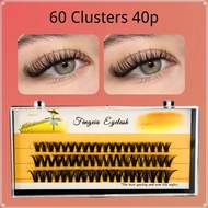 FALSE EYELASHES EXTENSION SET HUMAN HAIR
