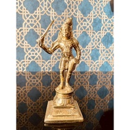 Brass Madurai veeran / Ayya / karuppar idol statue