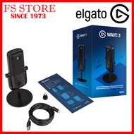 ELGATO WAVE 3 BLACK/ELGATO WAVE 3 WHITE
