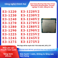 CPU Intel Core I3 E3 1220V2 1230 1240 1270 1280 1290 1225 1245 1275V2 CPU LGA 1150 22nm Mới 100% Bảo