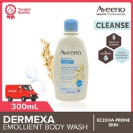 Baru Aveeno Dermexa Daily Emollient Wash 300ml (-Prone Skin)
