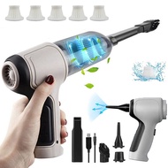 Haywood1 Electric Car Cleaner Cordless Air Handheld Blower for Computer Laptop Cleaning