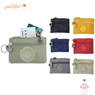 EU-FASHION Credit Card Holoder, Wear-resistant Waterproof Money Coin Purse, 2023  Canvas with Key Ri