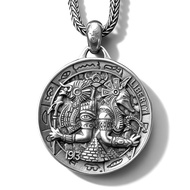 < QBOX > FASHION Jewelry [C828S189] Exquisite {Ancient Egyptian Secret Words} Anubis Round Brand Ste