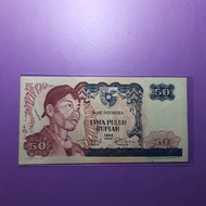 uang kuno 50 rupiah sudirman