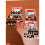 BODY SCREW SKRU SET COVER SET COVERSET  RS150 RS 150 RS 150 RS150R V1 FULL SET BODY COVER SCREW SET 