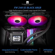 Thermalright FROZEN WARFRAME 240&360 SE ARGB BLACK&WHITE CPU LIQUID COOLER FW240&360 SE ARGB BLACK&W