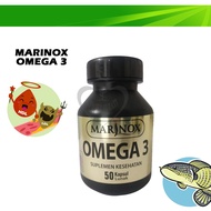 Marinox Omega 3 Minyak Ikan dengan EPA DHA Mencerdaskan Meredakan Kolesterol Trigliserida