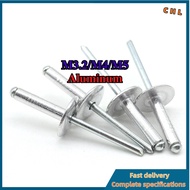 Blind Rivet/Big Cap Aluminum Rivet/Rivet/Rivet/Silver Black M3.2/M4/M5*L=6.4-35MM[ZHX-CHL-MB-1]