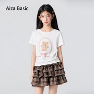 Aiza basic | Retro College Summer Skirt
