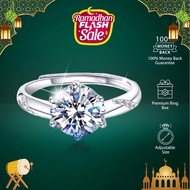 Gem Ring Jewelry Wedding Engagement Couple Ring Adjustable SKC67