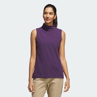 adidas Golf Ultimate365 Butterspun Sleeveless Mock Neck Top Women Purple JN8382