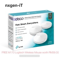 TP-LINK Deco M9 Plus AC2200 Mesh WiFi Wireless Tri Band Router For Unifi Turbo