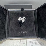 CHANEL香奈兒高級珠寶 Ruban 蝴蝶結1克拉滿鑽戒指49號，鑽石等級非常好，2024年購入