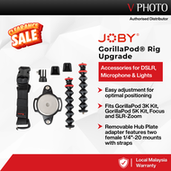 JOBY GORILLAPOD RIG UPGRADE FOR ACTION VIDEO CAMFLASH&LED TRIPOD (BLACK/CHARCOAL)