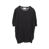 HERMES 短袖針織衫 *11-5724 羊毛 黑色 二手 男款 XL