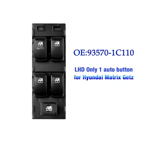 93570-1C110 935701C110 For Hyundai Matrix Getz Kia Carens 2002-2011,Left Right Driver Power Window L