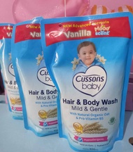 Cussons baby hair and body wash ukuran 400ml