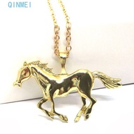 QINMEI Necklace Statement Animals Jewelry Accessories Pony Necklace