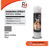 SAMURAI Paint Spray Aerosol 2K04 Surfacer 2K Sprays Primer Spray Cans Component Paint Epoxy Surfacer