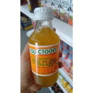 READY STOCKORANGE/ LEMON WATER C1000 BOTOL KACA