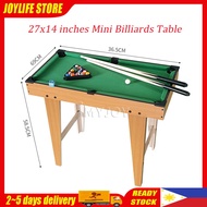 Local Stock、Spot goods●27x14 inches Mini billiard Table for Kids wooden with tall feet billiard tabl