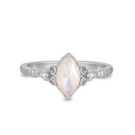 Marquise Moonstone Gold/Silver Ring - Symphony