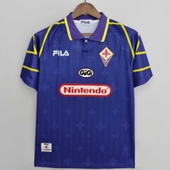 Retro ACF fiorentina 97 98 home 1997 Vintage classic 1998 soccer shirt