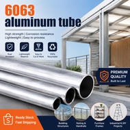 Aluminum tube hollow round tube 6063 aluminum tube thick walled hollow aluminum tube thin-walled alu