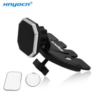 Xnyocn CD Slot Magnetic Mobile Holder Car Mount Phone Holder 360 Degree Rotation Universal Magnet Phone Holder For