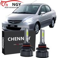For Honda City 2003 To 2007 LED Headlights - P1 6000K White Halogen Replacement Bulb Set (1 Pair Hig