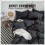 Premium solid color duvet cover Plain Duvet Cover Solid Color Hotel Quality Quilt Cover Only Simple 