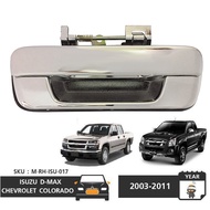 มือเปิดท้าย มือเปิดฝาท้ายเหล็ก ISUZU D-MAX ปี 2003-2011 CHEVROLET COLORADO ปี 2004-2011