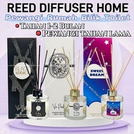 100ML Via Pinky Reed Diffuser Home Diffuser Perfume Rumah Pewangi Bilik Toilet Room Freshener Aromat
