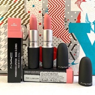 ลิป Mac Powder kiss lipstick 3g .#สคบ   สี 304 SULTRINESS