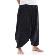 Men's Harem Pants Navy Blue