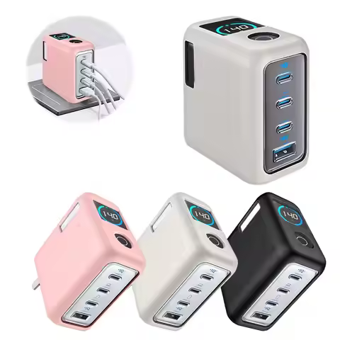 For Anker Zolo 140W four port gallium nitride charger Protection Case Soft Shockproof Sleeve Shell,F