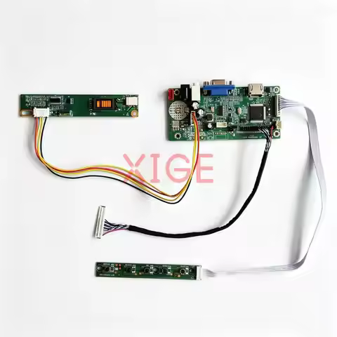 For N150X3 N150X6 TX38D81VC1CA N150X2 LCD Monitor Controller Drive Board DIY Kit 1-CCFL HDMI+VGA 102