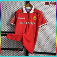 Manchester United Retro 1998/1999 Football Shirts BECKHAM Home