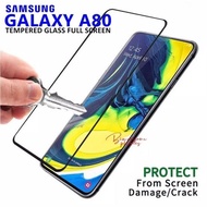 Tempered Glass Samsung A80 Screen Guard Full Glue Full Screen